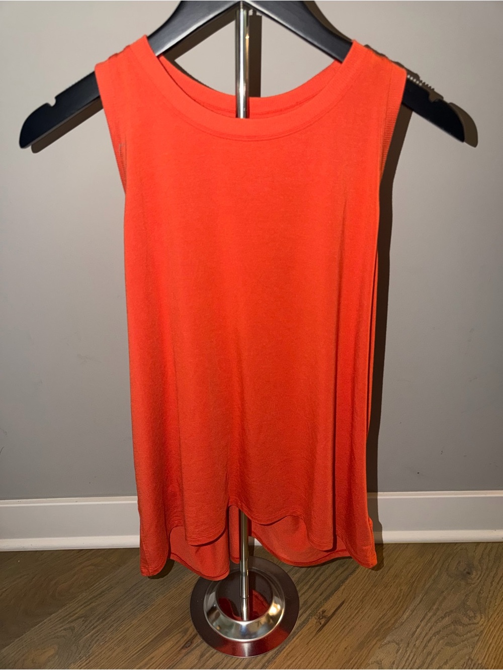 Athleta Bright Orange Sleeveless Performance Tank